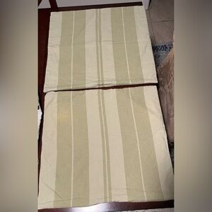 Pottery Barn Striped Pillow Covers - set of 2